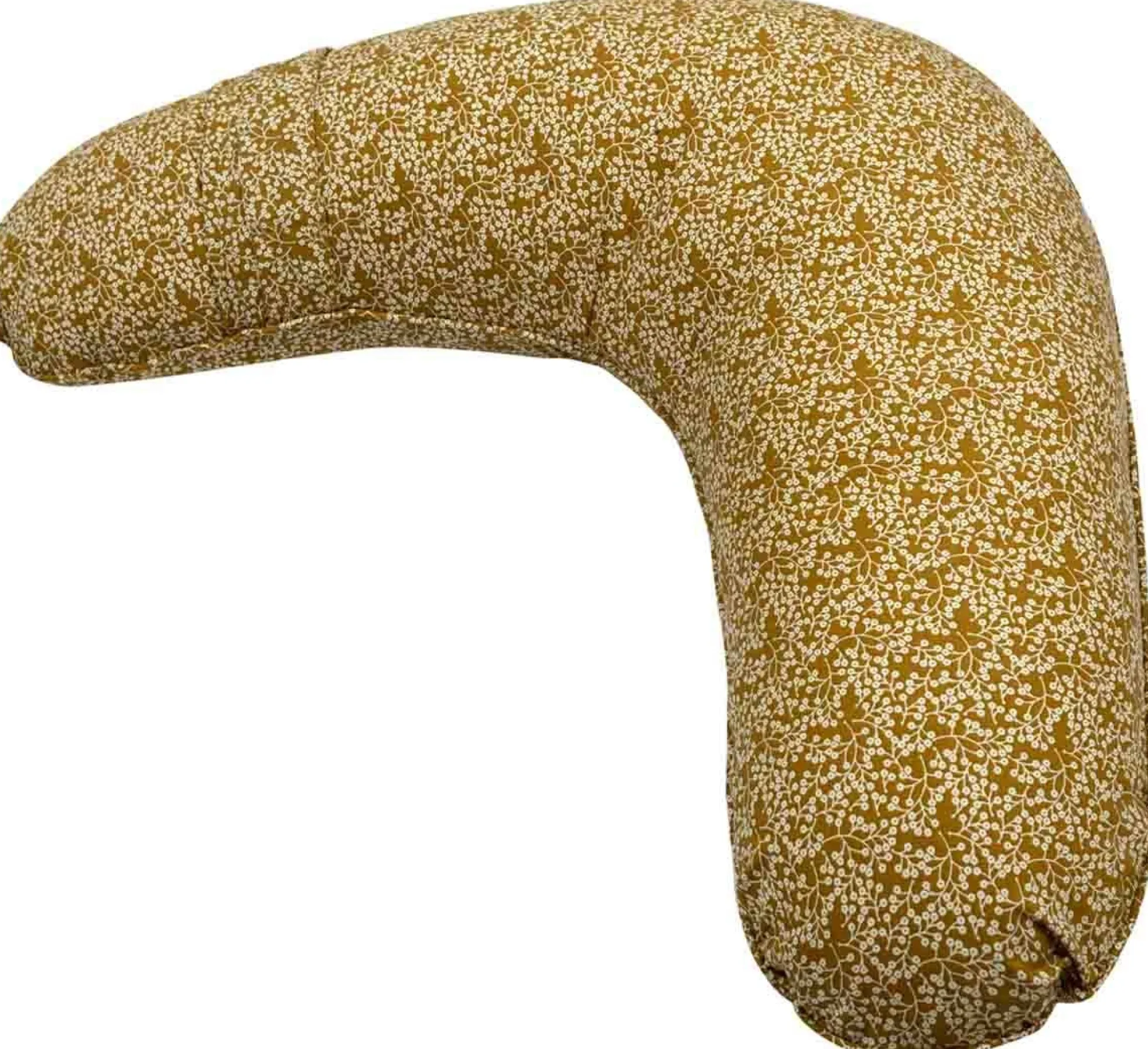 Ammepude - Müsli - 75x35 cm - Økologisk bomuld - Petit fleur - Print med små bær/blade