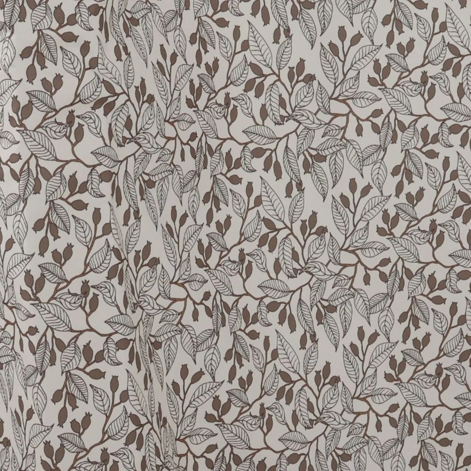 Ammepude - 45x59x10 cm - Beige med blade