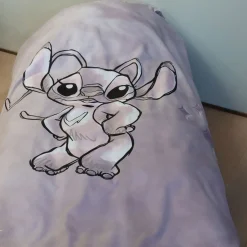 Angel sengetøj - 100% bomuld - Børnesengetøj 140x200 cm - Lilo og Stitch sengetøj