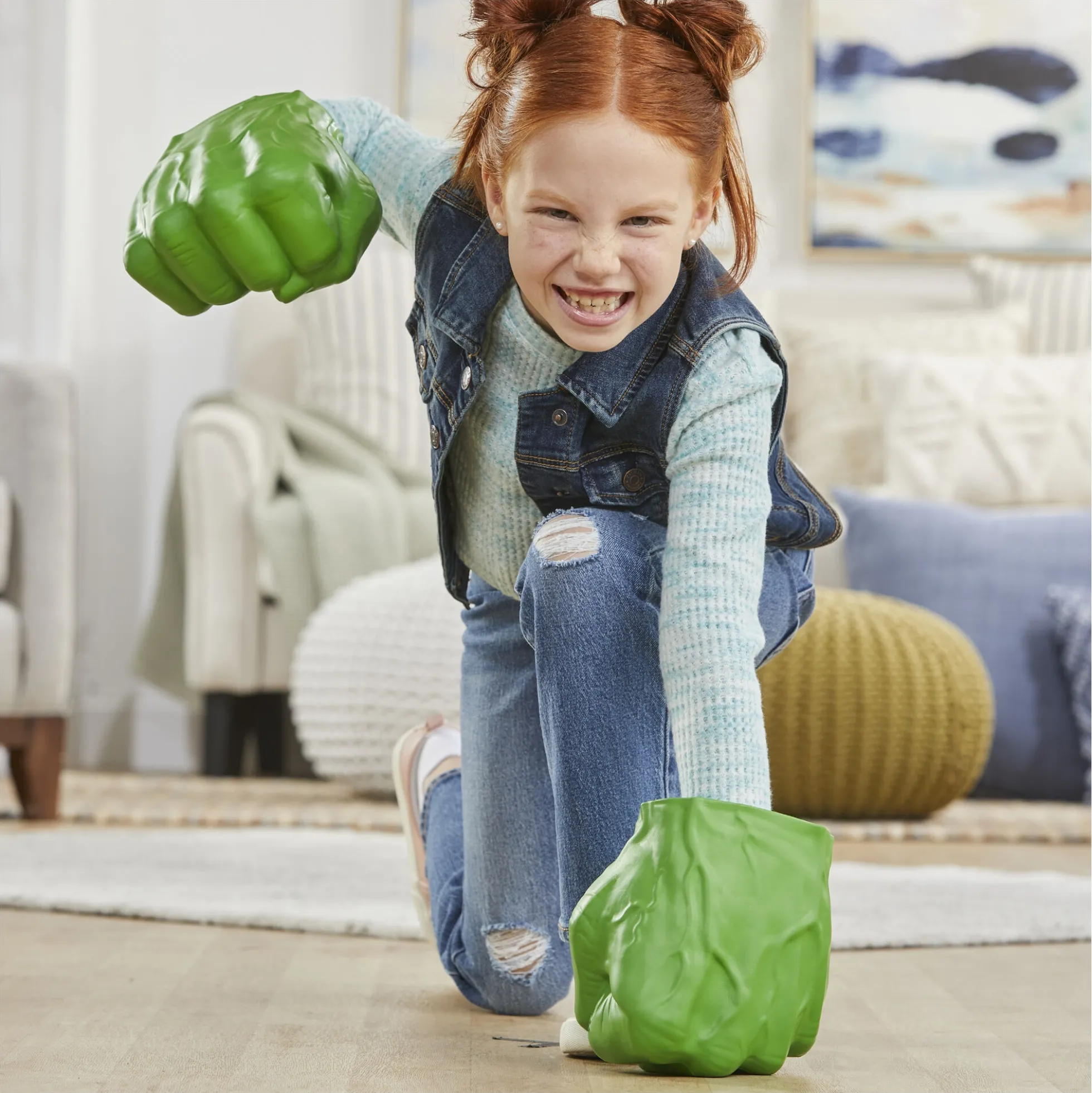 Avengers Hulk Gamma Smash Fists - Superhelteudklædning