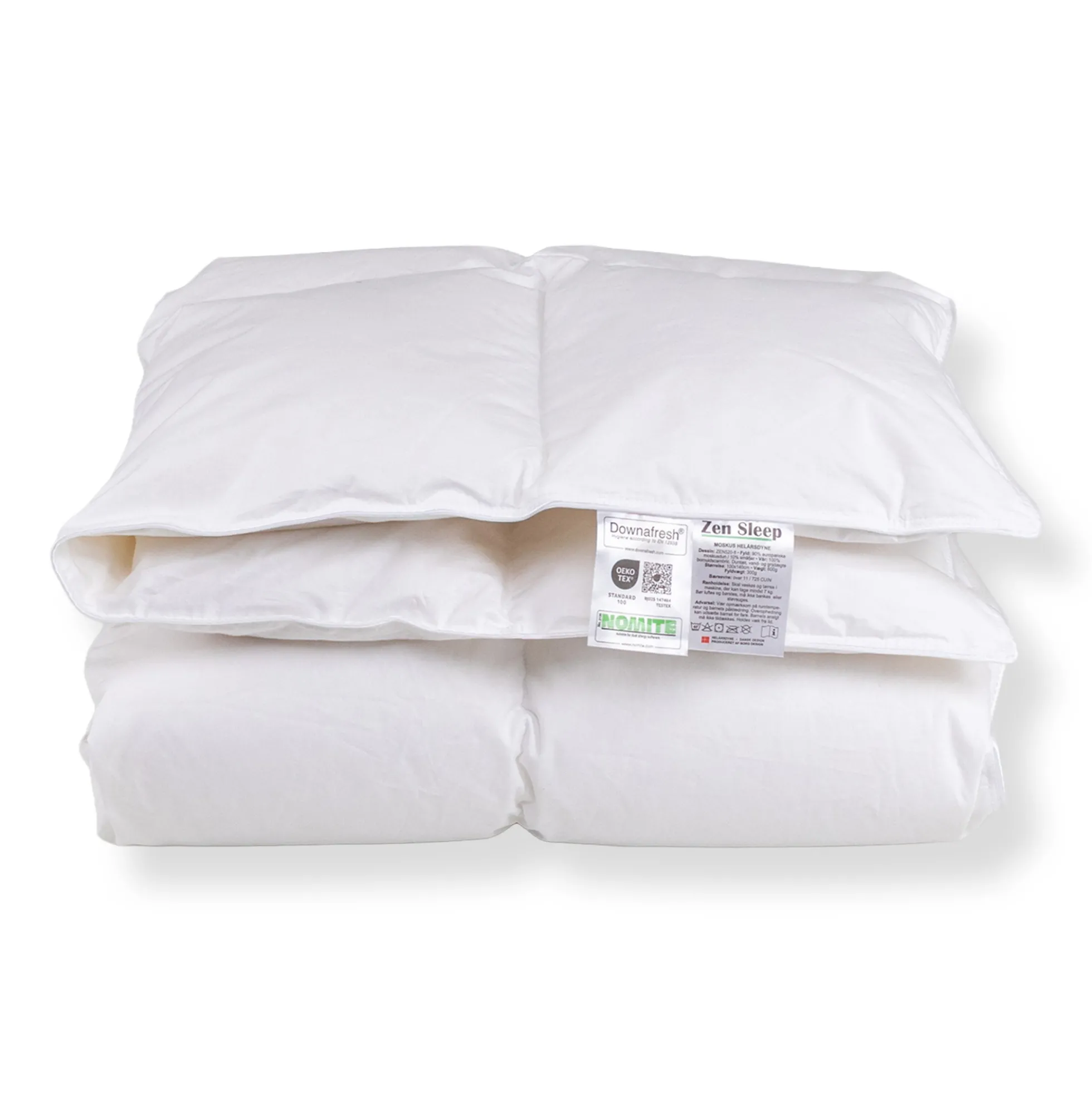 Babydyne - Moskus helårsdyne - Allergivenlig - Europæiske dun - 70x100 cm - Zen Sleep