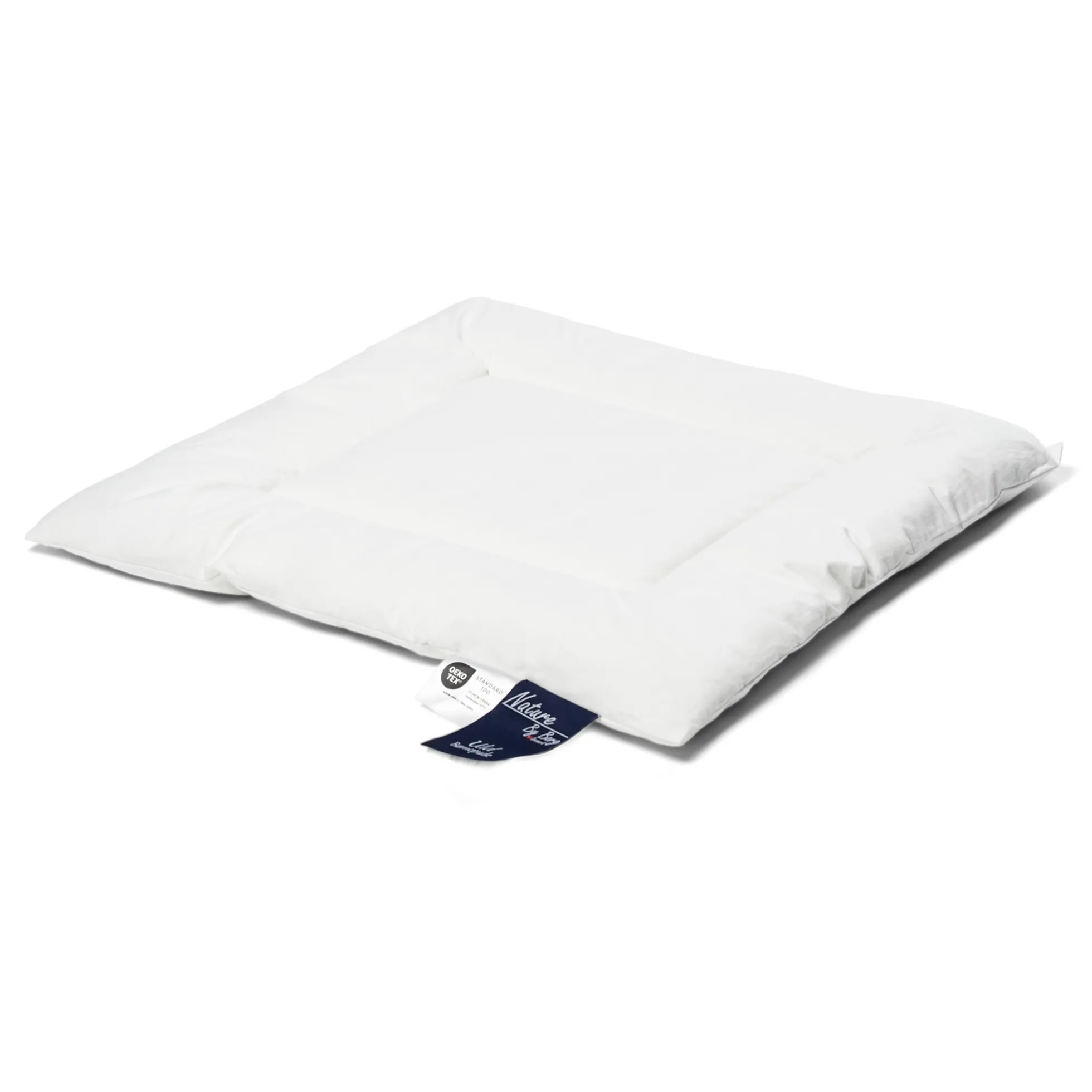 Baby hovedpude med uld - Baby pude 40x45cm - Nature By Borg