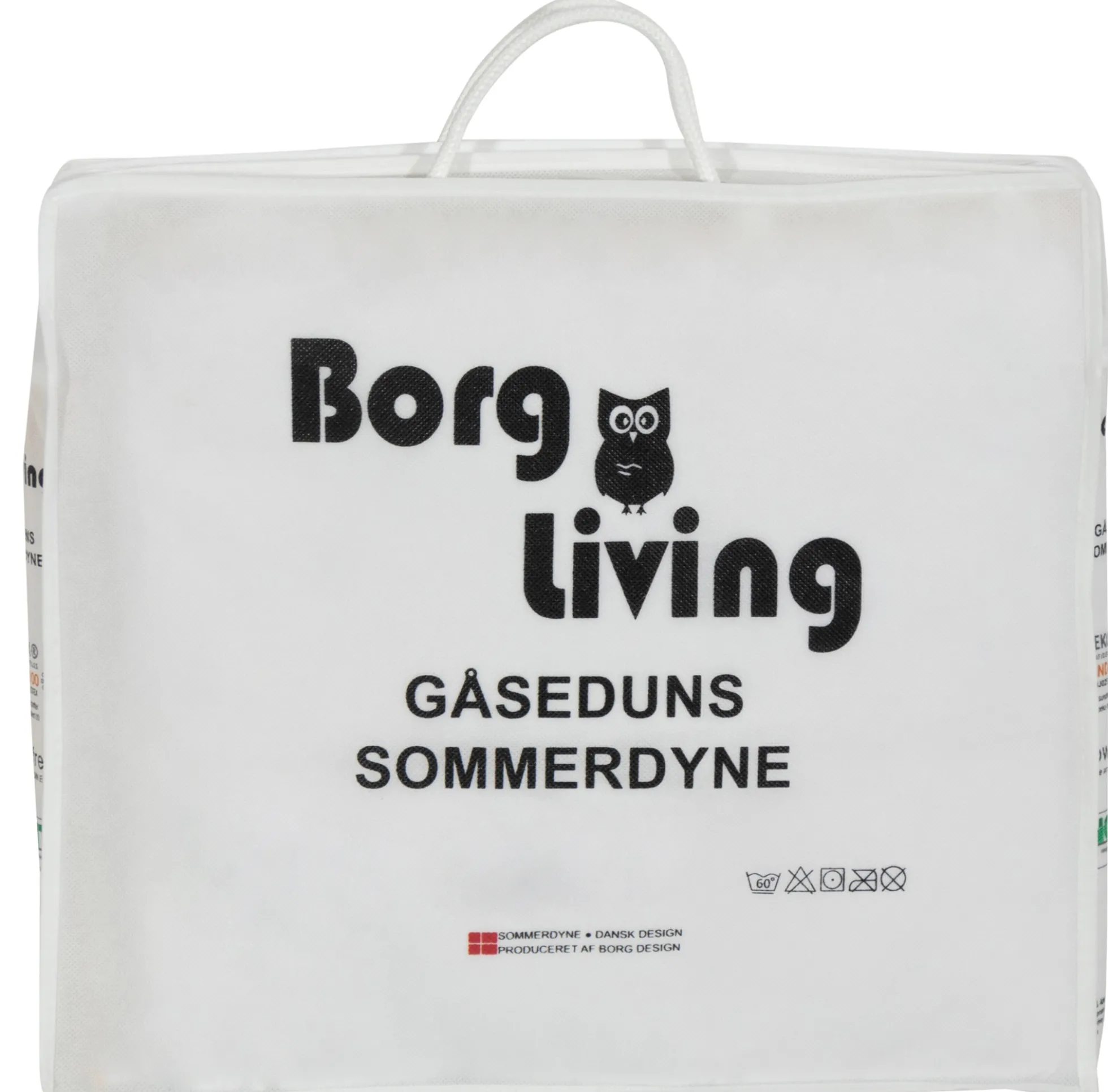Baby sommerdyne - Gåsedunsdyne - Let og sval - Allergivenlig - 70x100 cm - Borg Living
