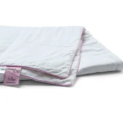 Baby sommer silkedyne - 100% mulberry silke og bambus - 70x100 cm - Nature By Borg