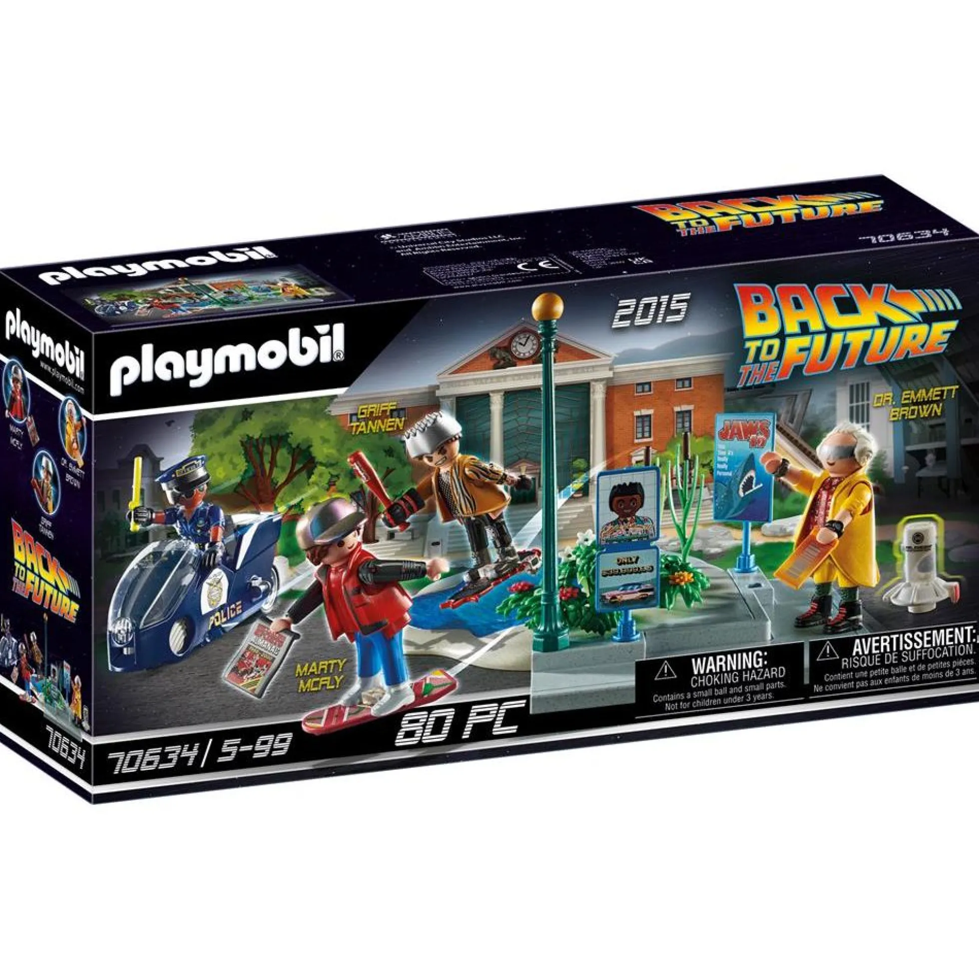 Back to the Future Part II Hoverboard Jagt - PL70634 - PLAYMOBIL Back to the future