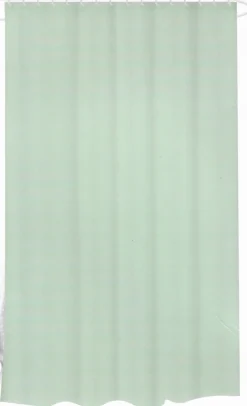 Badeforhæng - 180x180 cm - Grøn - Bruseforhæng klar til ophæng