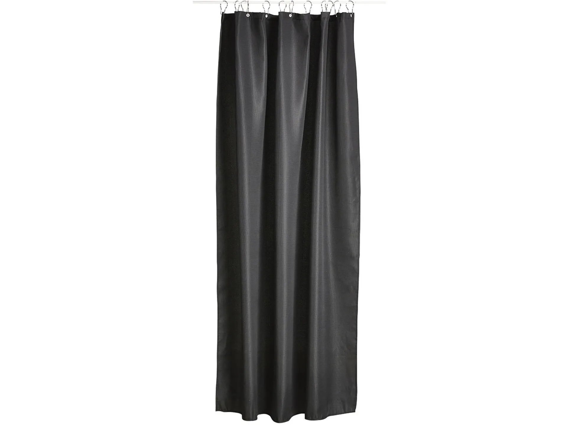 Badeforhæng - 180x200 cm - Zone Denmark Lux - Jacquardvævet Black