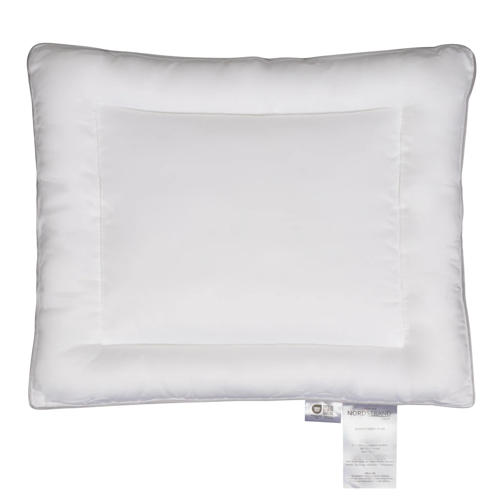 Bambus babypude - Ekstra blød baby hovedpude - 40x45 cm - Nordstrand Home