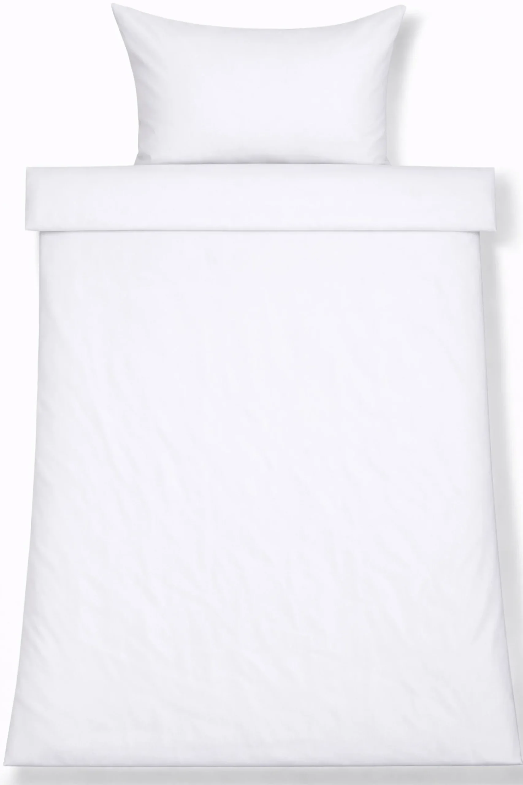 Bambus dobbelt sengetøj 240x220 cm - 100% bambus - Hvid