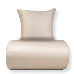 Bambus dobbelt sengetøj 240x220 cm - 100% bambus - Beige
