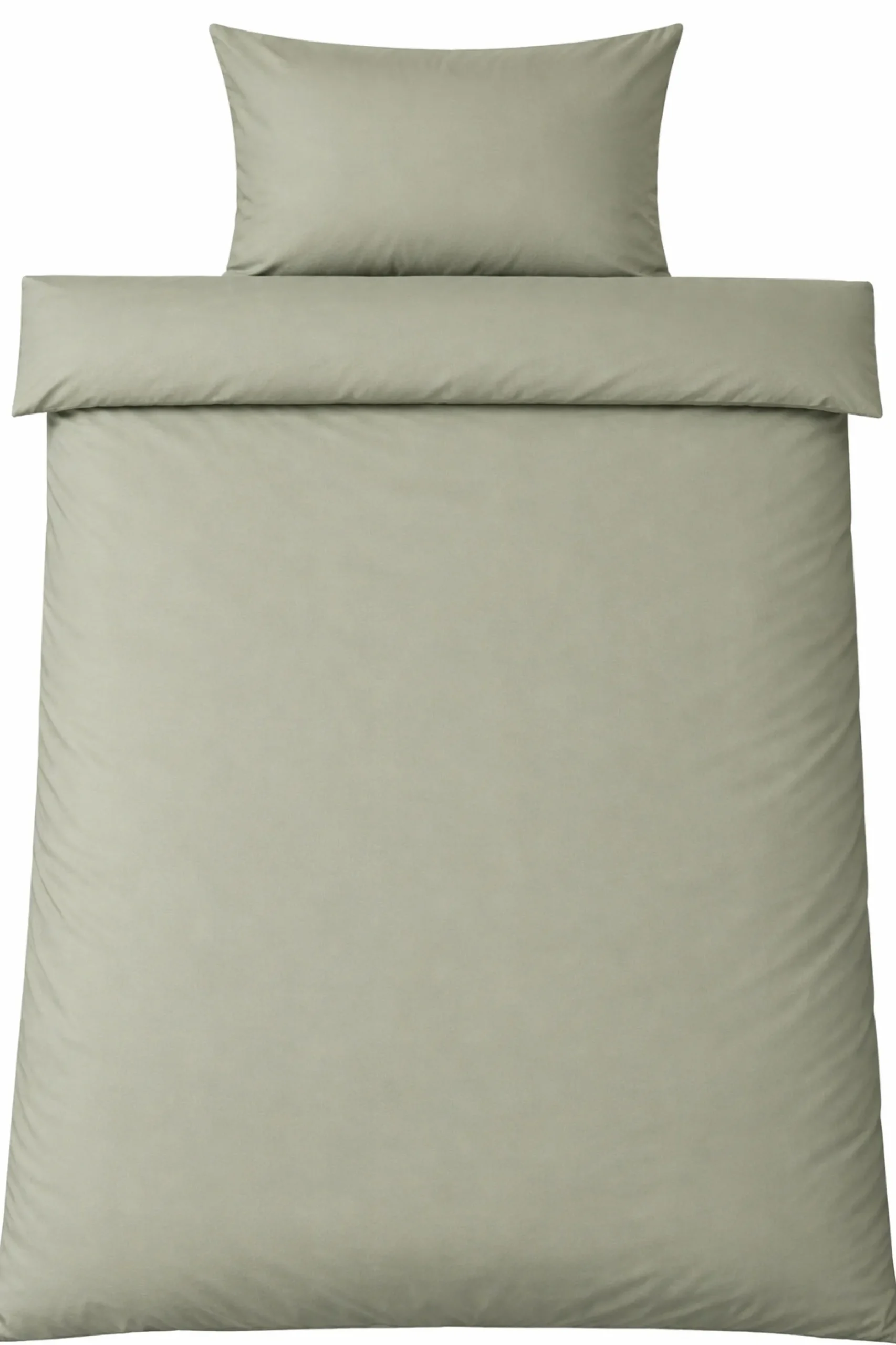 Bambus dobbelt sengetøj 200x200 cm - 100% bambus - Olivengrøn