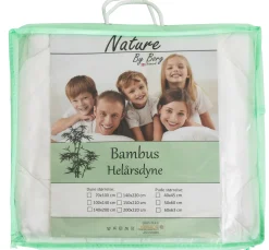 Bambusdyne helårsdyne - Åndbar bambus dyne - 150x210 cm - Nature By Borg bambusdyne