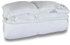Bambus helårs dyne - Ekstra blød bambus og dunfiber - Allergivenlig - 140x200 cm - Borg Living