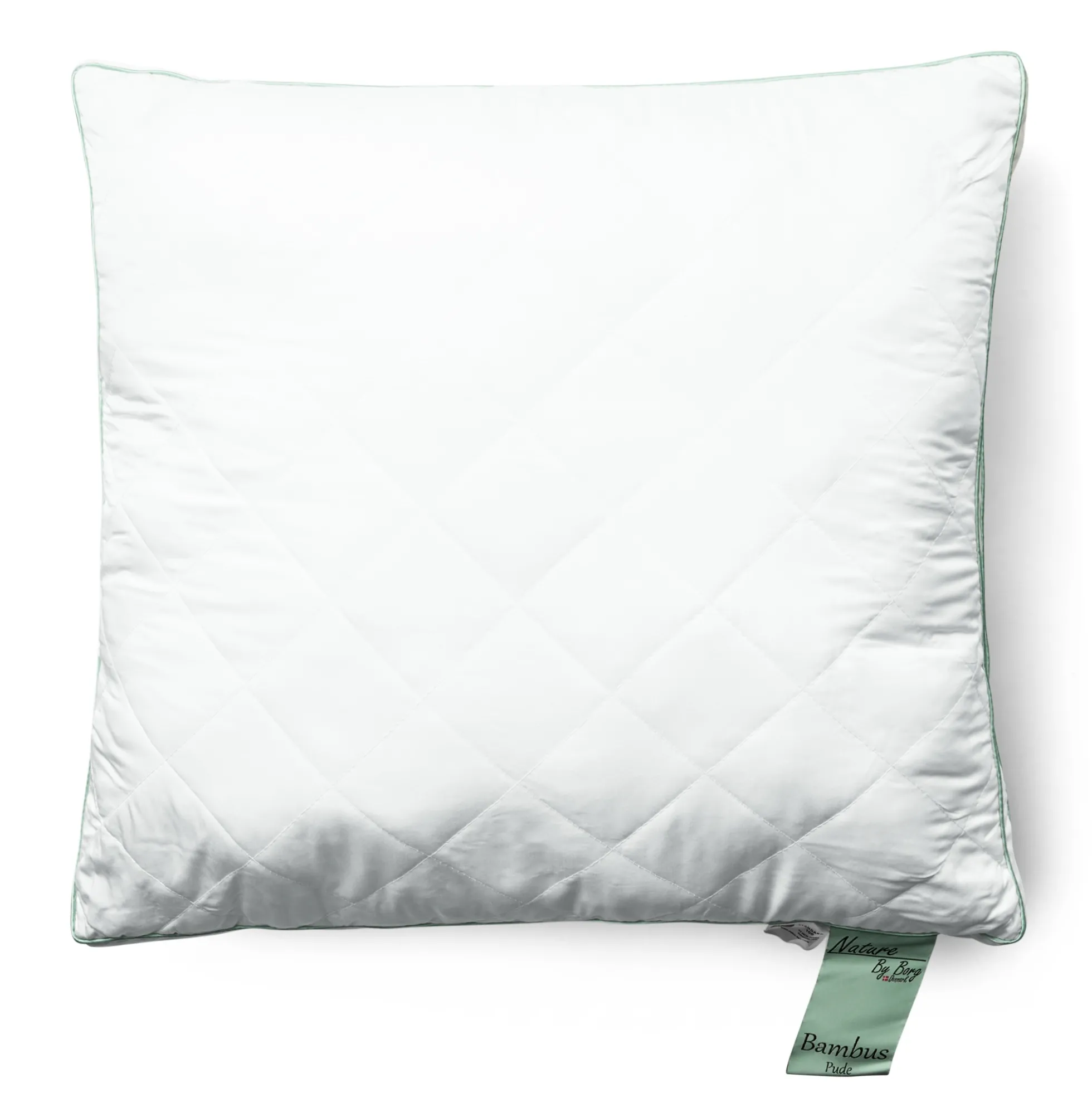 Bambus hovedpude - 100% allergivenlig bambus - 60x63 cm - 3 Kammer pude - Nature By Borg