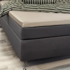 Bambus lagen - Kuvertlagen 180x200x8 cm - Sand - 100% bambus - Lagen til topmadras