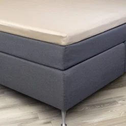 Bambus lagen - Kuvertlagen 180x200x8 cm - Sand - 100% bambus - Lagen til topmadras