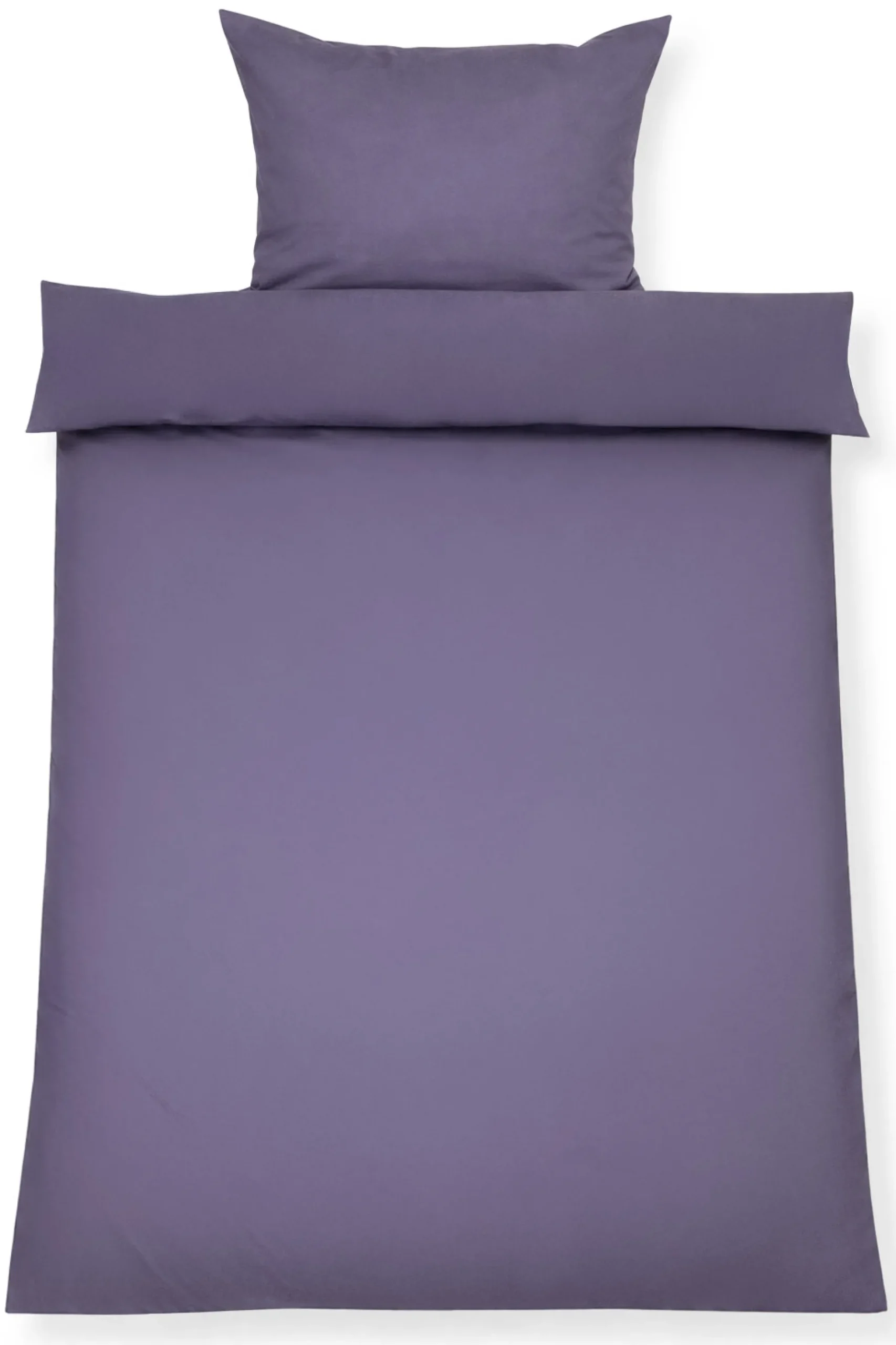 Bambus sengetøj 140x220 cm - 100% bambus - Lilla satinvævet