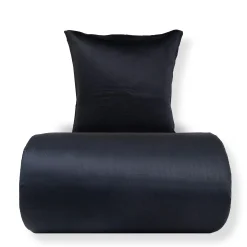 Bambus sengetøj 140x220 cm - 100% bambus - Sort