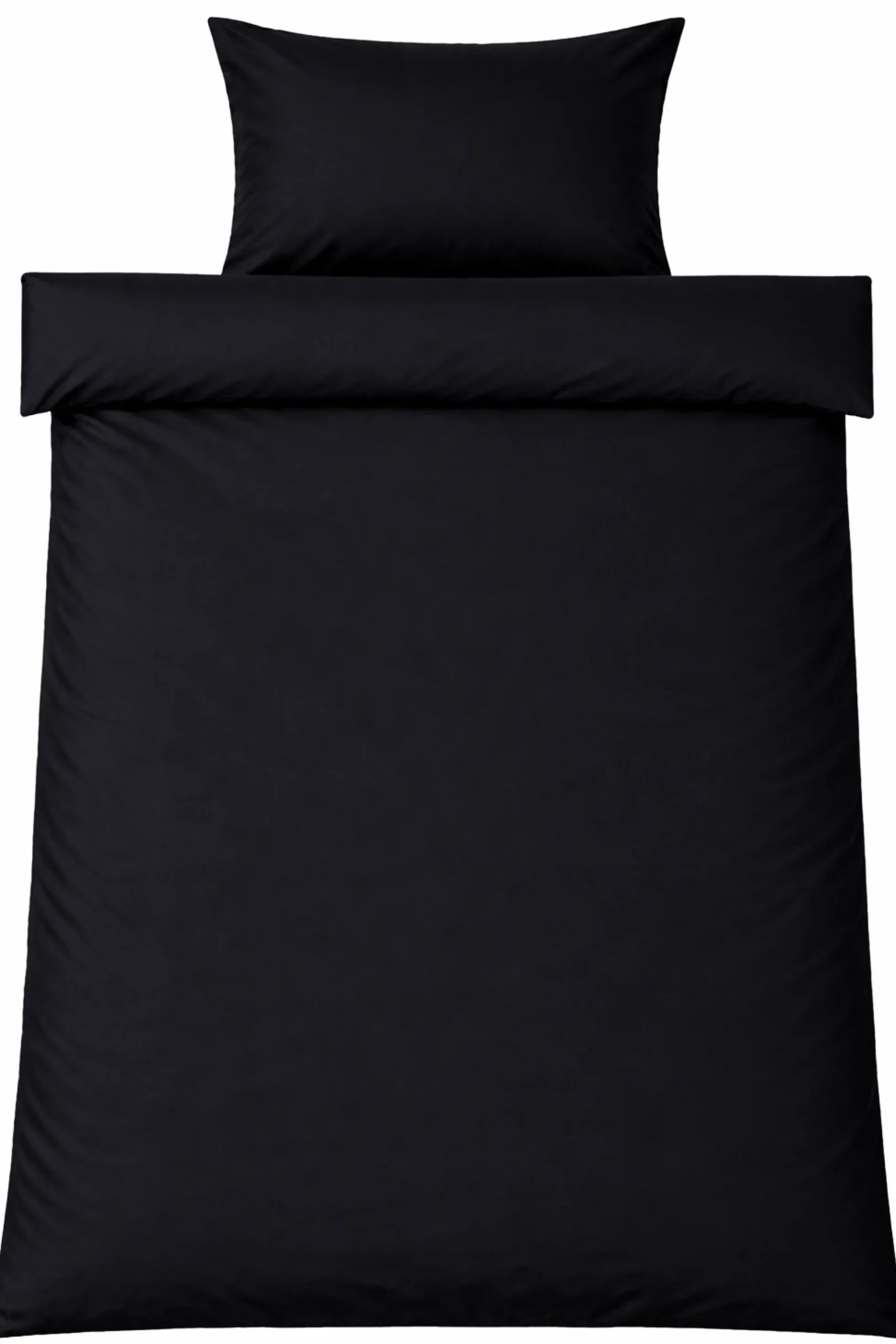 Bambus sengetøj 140x220 cm - 100% bambus - Sort
