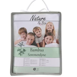 Bambus sommerdyne - Babydyne - 100% allergivenlig bambus - 70x100 cm - Nature By Borg