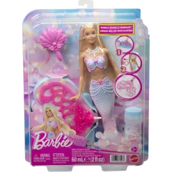 Barbie Bubbletastic havfrue med boblefunktion - 30 cm