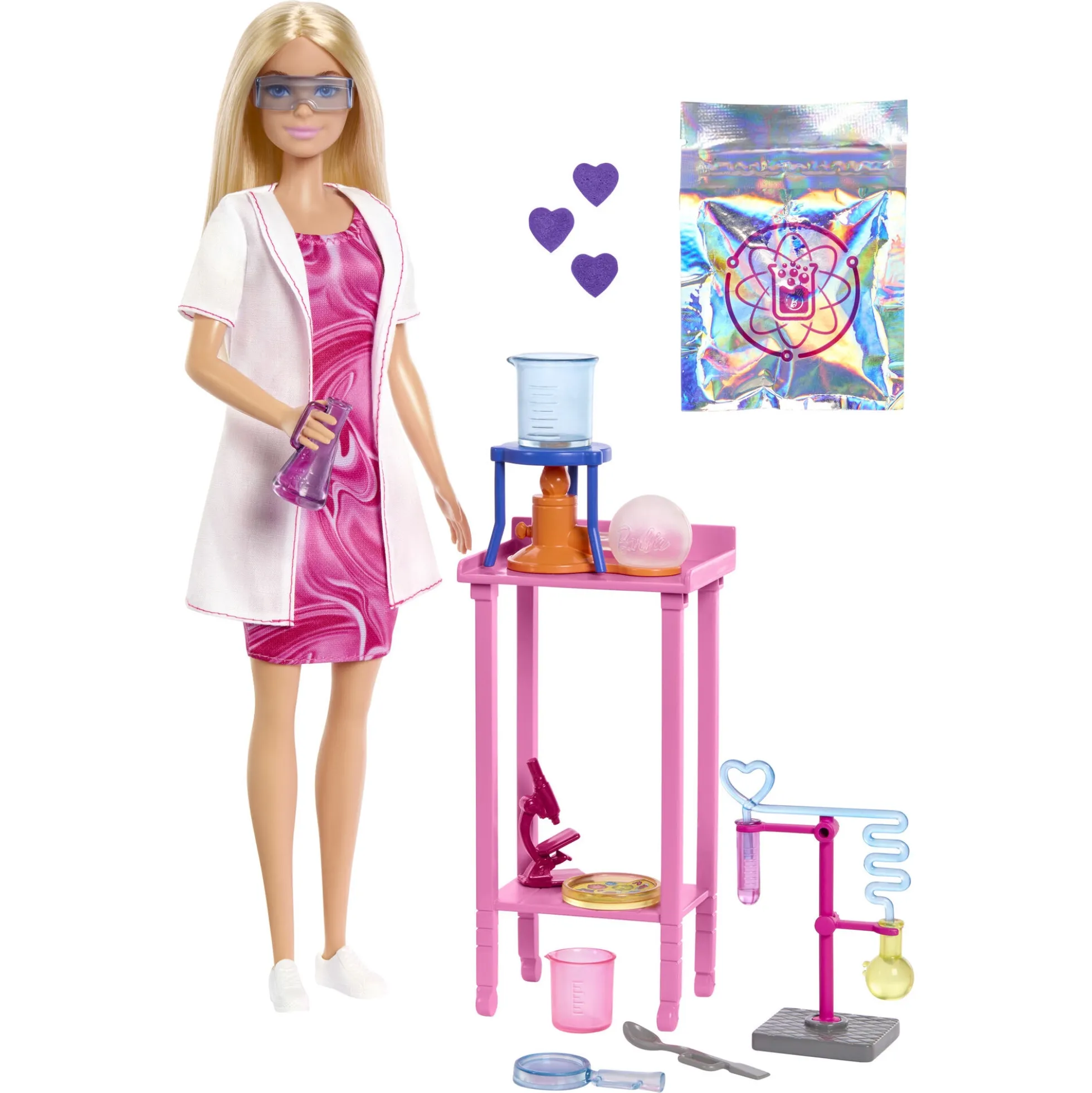 Barbie deluxe videnskabskvinde dukkesæt - Careers - 30 cm