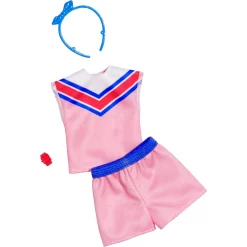 Barbie dukketøj med outfit og accessories - assorteret