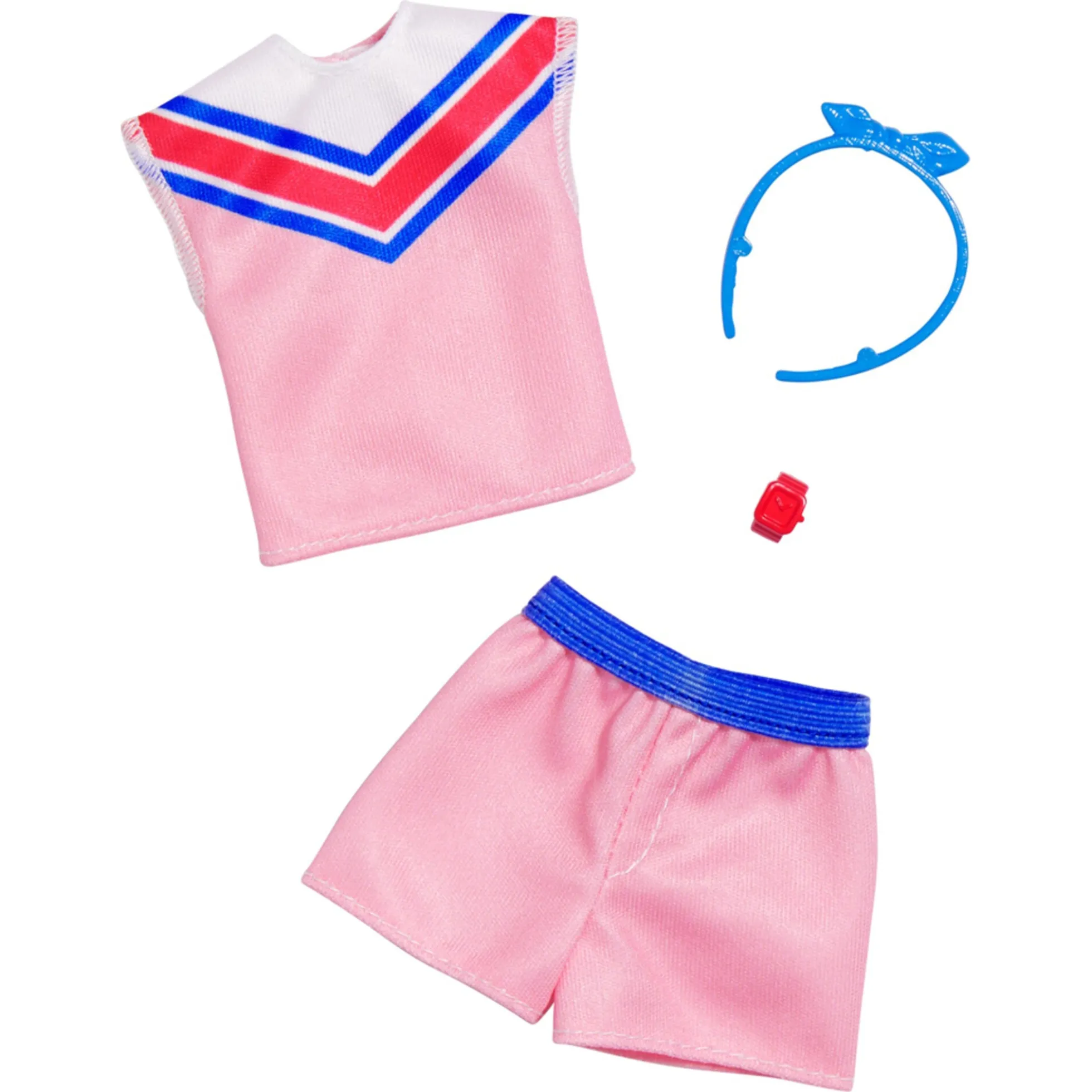 Barbie dukketøj med outfit og accessories - assorteret