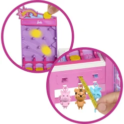 Barbie Malibu med spillebod og candyfloss-maskine - 20+ dele - 30 cm