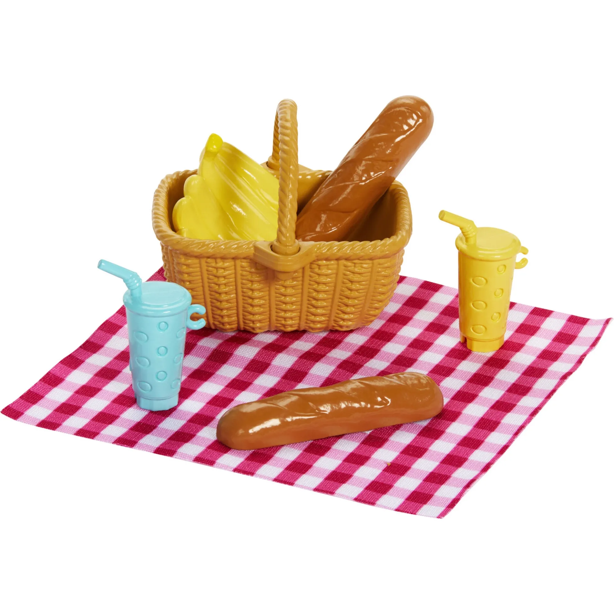 Barbie Malibu og Chelsea picnic-legesæt med 2 dukker - 11 dele