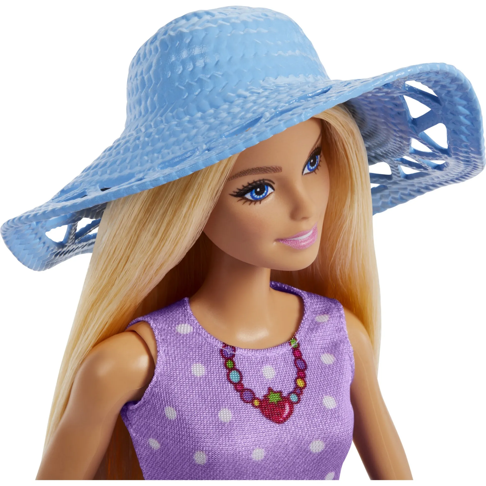 Barbie Malibu og Chelsea picnic-legesæt med 2 dukker - 11 dele