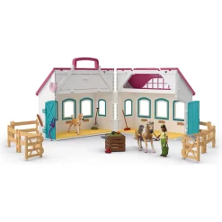 Åbenede hestestald - 42703 - Schleich Horse Club