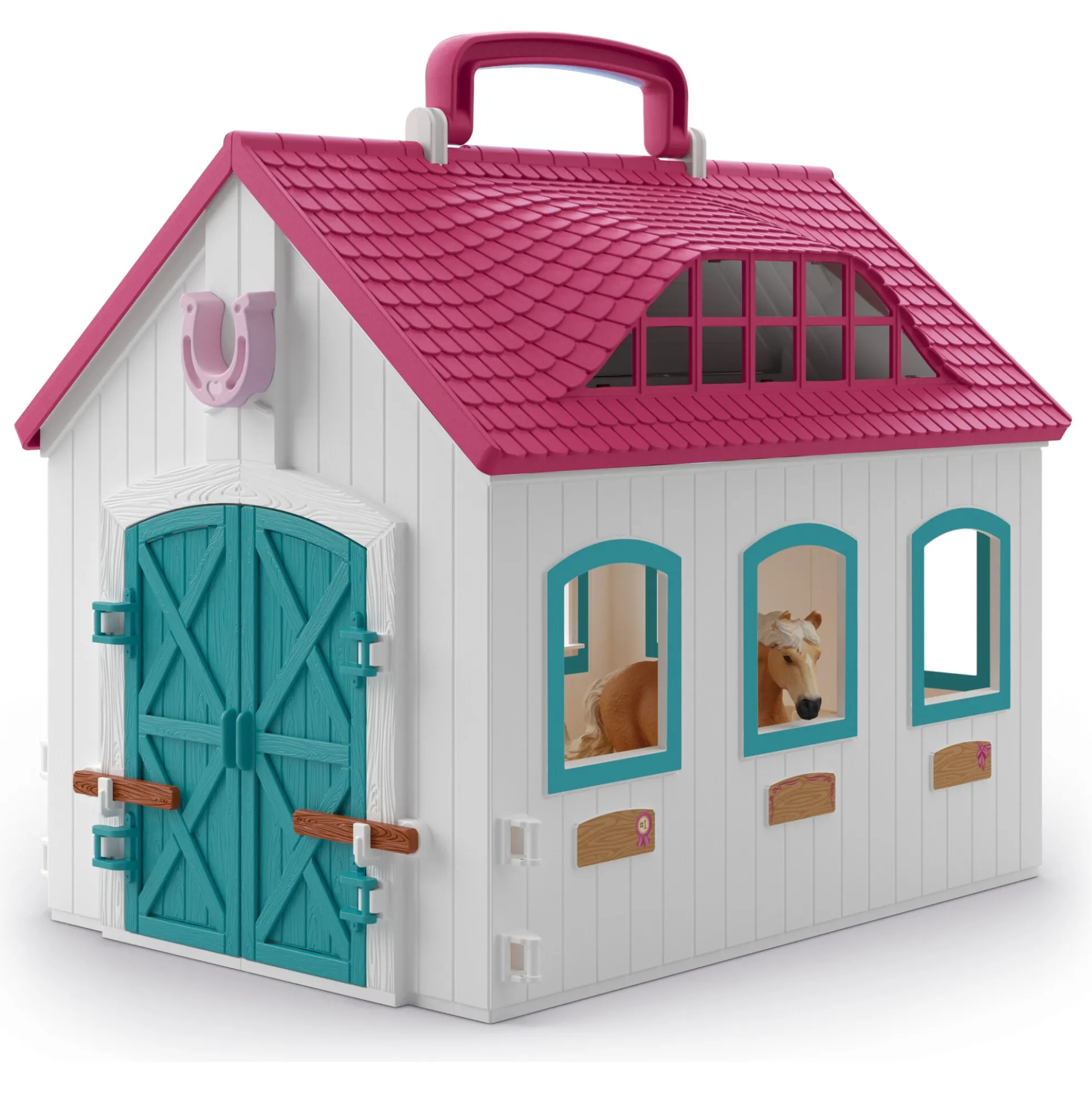 Åbenede hestestald - 42703 - Schleich Horse Club
