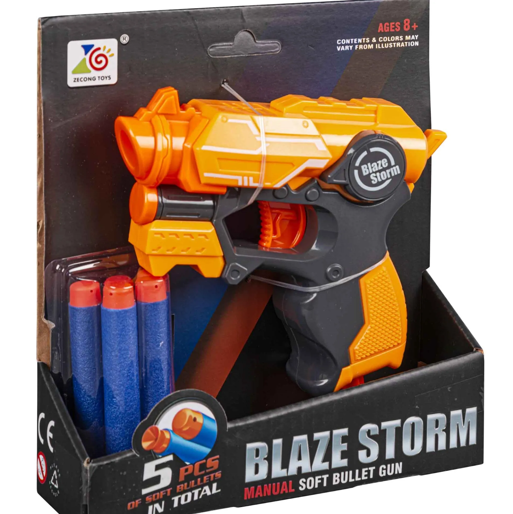 Blaze Storm Softbullet pistol - Gul