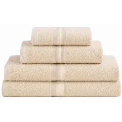Bomulds håndklæde - 100% bomuld - Badelagen 100x150 cm - Magnolia - Creme