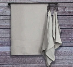Bomulds håndklæde - 100% bomuld - Gæstehåndklæde 40x60 cm - Magnolia - Lysegrå