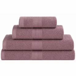 Bomulds håndklæde - 100% bomuld - 50x100 cm - Magnolia - Rosa