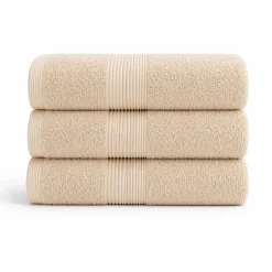 Bomulds håndklæde - 100% bomuld - 50x100 cm - Magnolia - Creme