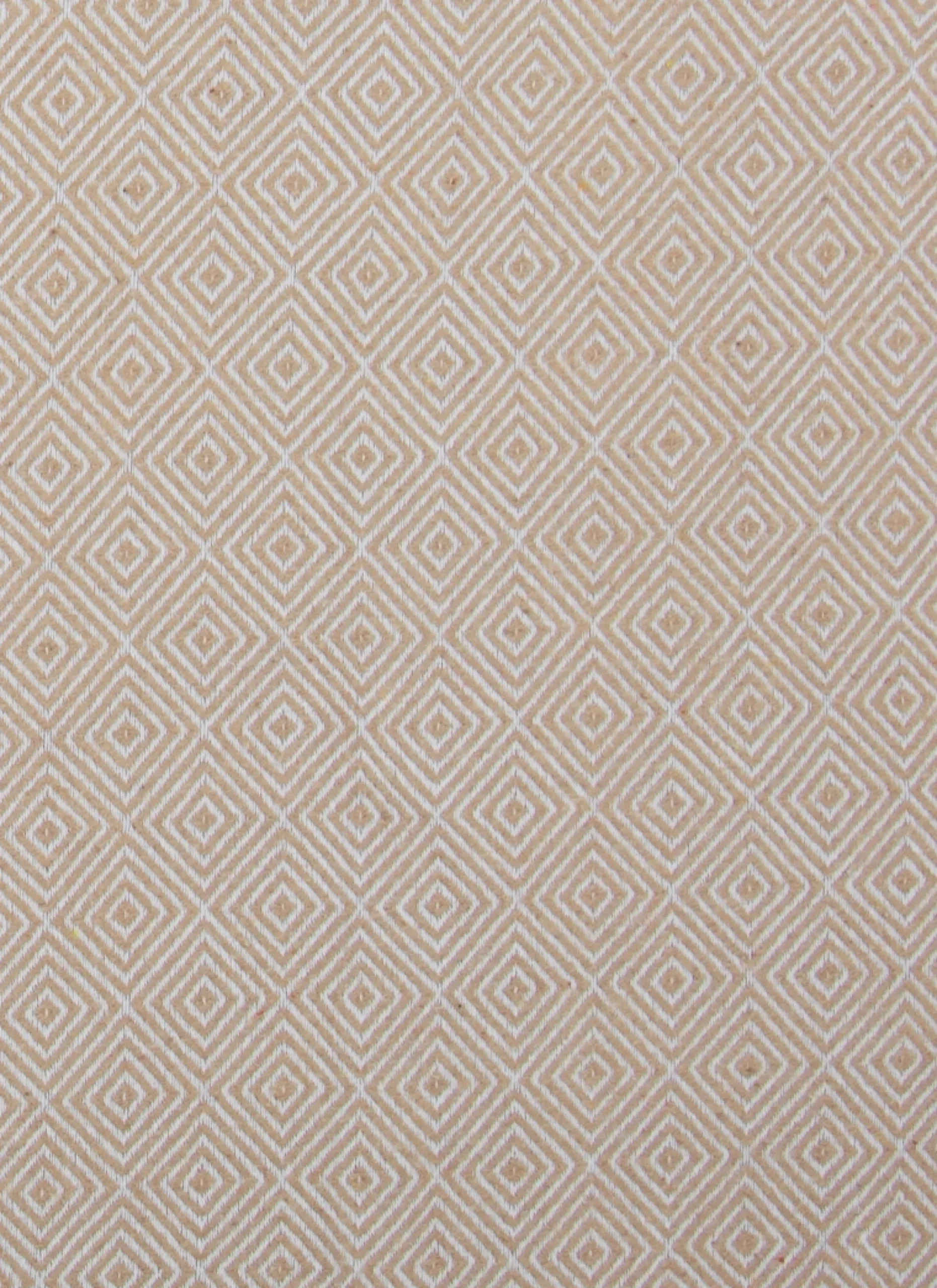 Bomuldsplaid 130x200 cm - Graffic mocca