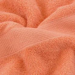 Bomulds vaskeklud - 100% bomuld - Vaskeklud 30x30 cm - Diamant - Orange