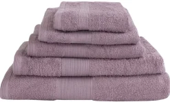 Bomulds vaskeklude - 100% bomuld - Vaskeklude 30x30 cm - 4-pak - Magnolia - Lavendel