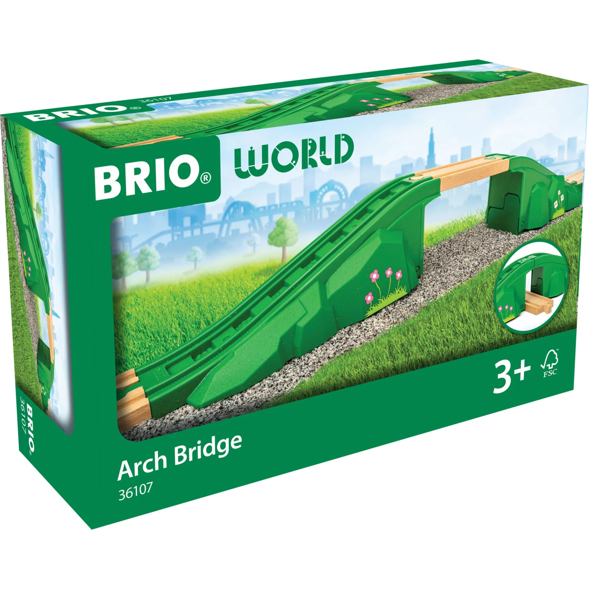 BRIO Buet bro - BRIO-togbane sæt- 36107