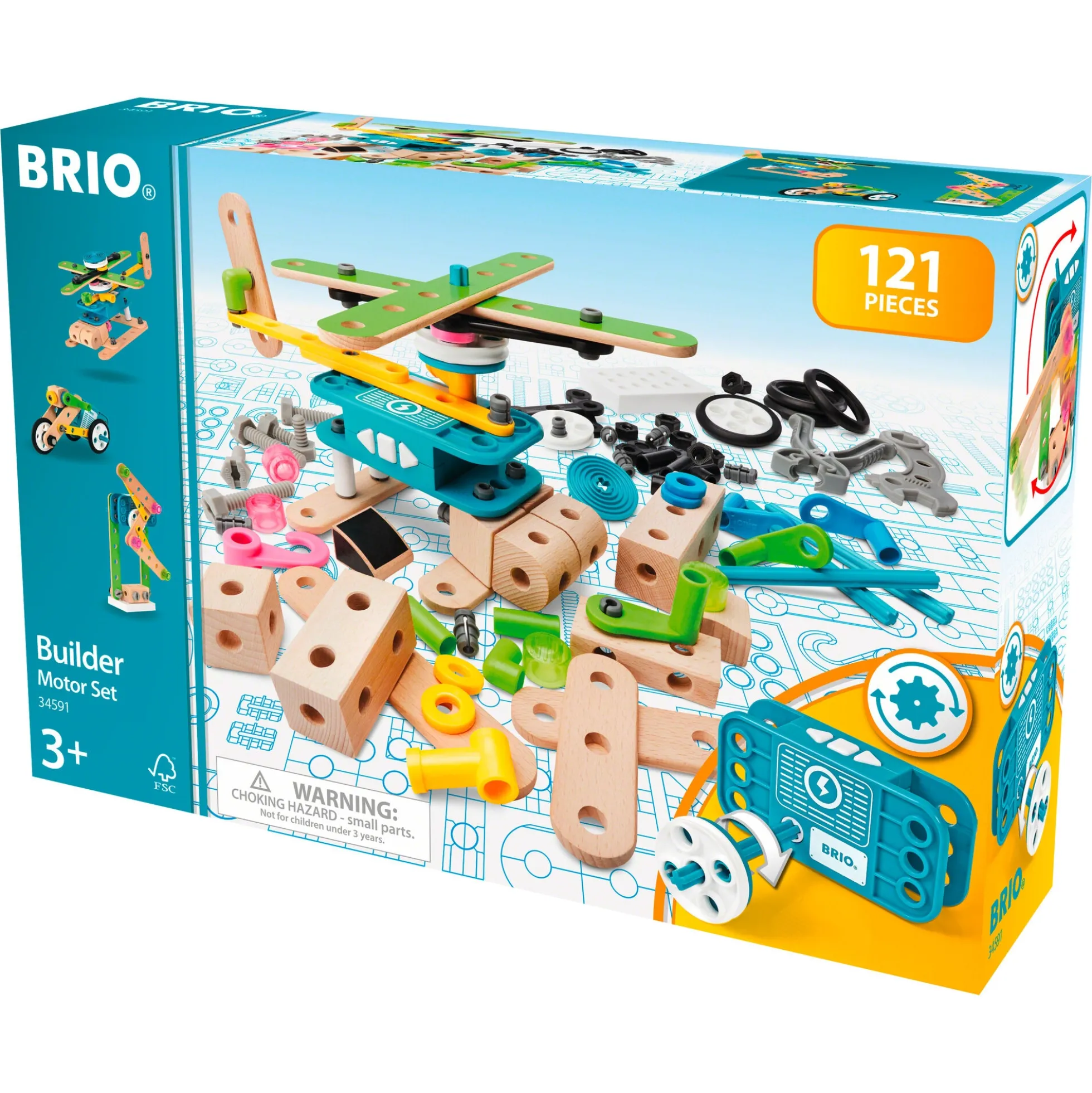 BRIO Builder motor sæt - 34591