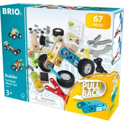BRIO Builder pull back-motorsæt - 34595
