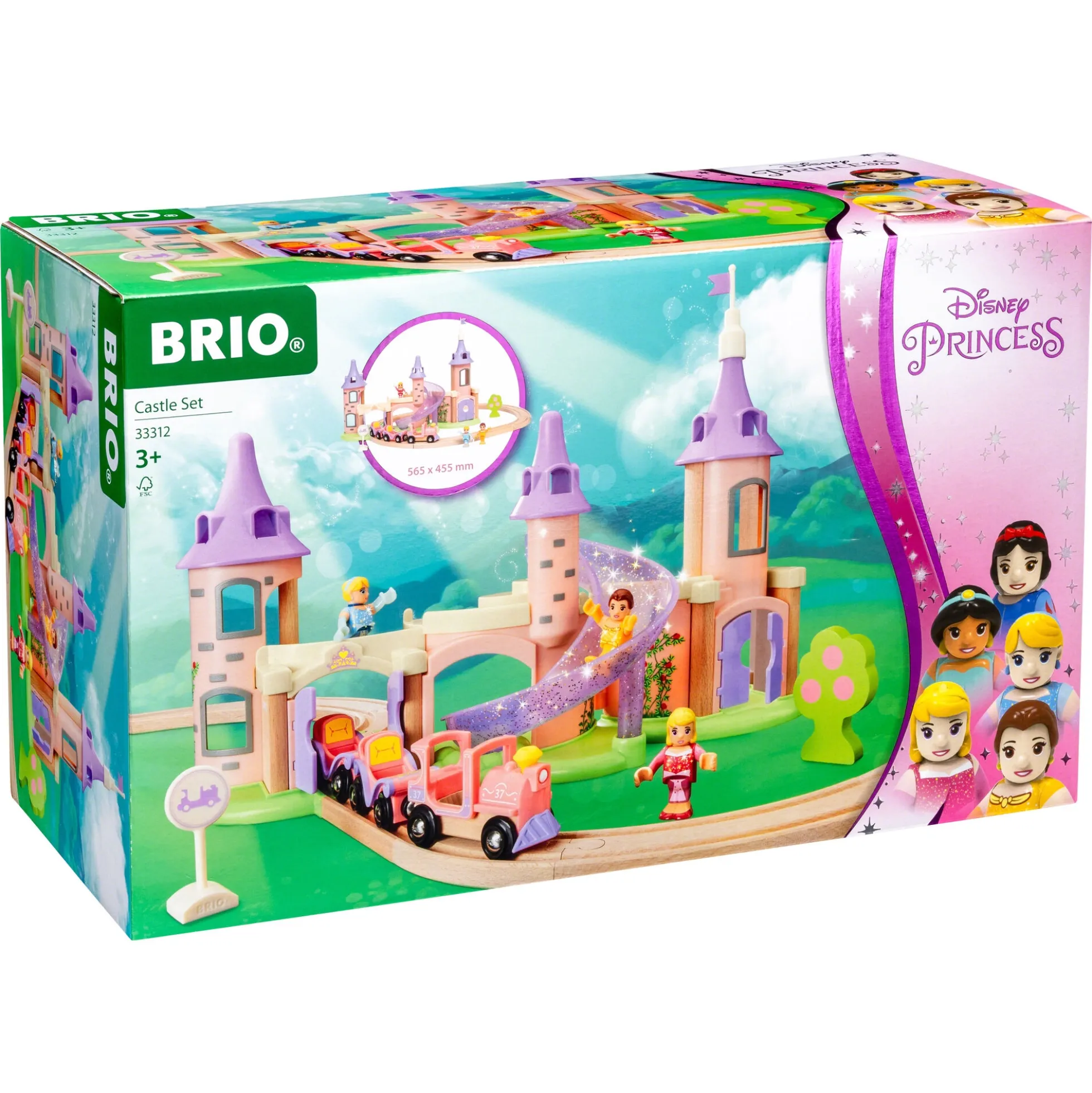 BRIO Disney Princess slot sæt - BRIO-tog sæt - 33312