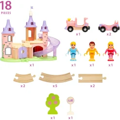 BRIO Disney Princess slot sæt - BRIO-tog sæt - 33312