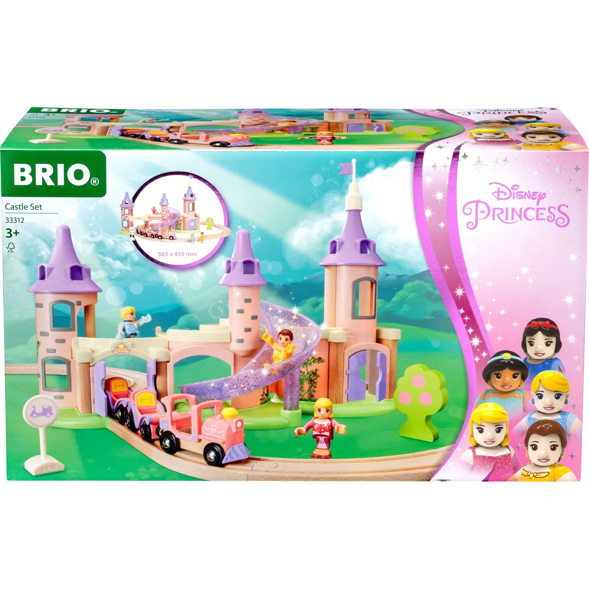 BRIO Disney Princess slot sæt - BRIO-tog sæt - 33312