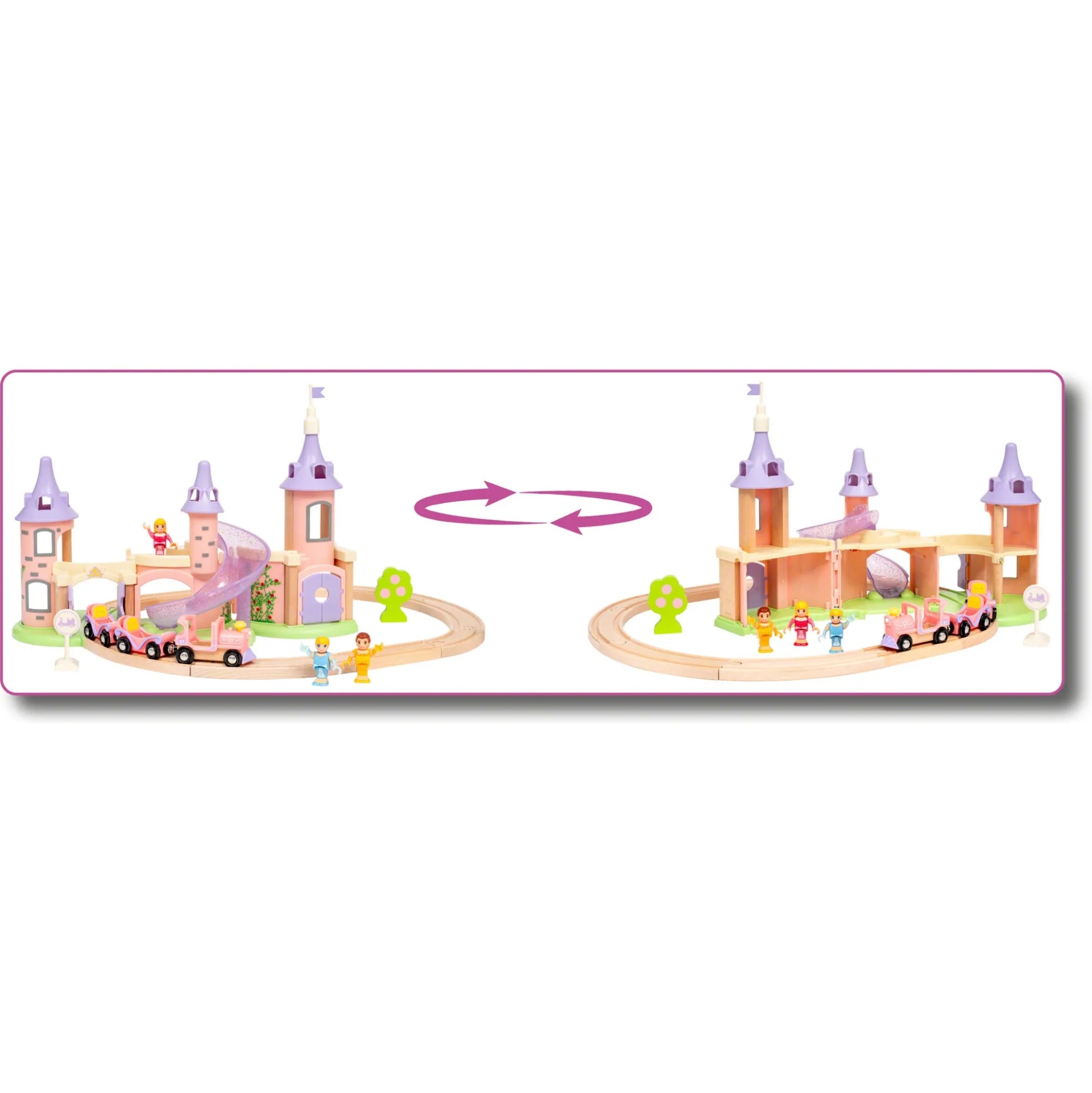 BRIO Disney Princess slot sæt - BRIO-tog sæt - 33312