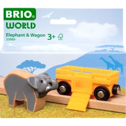 BRIO Elefant og vogn - BRIO-tog - 33969