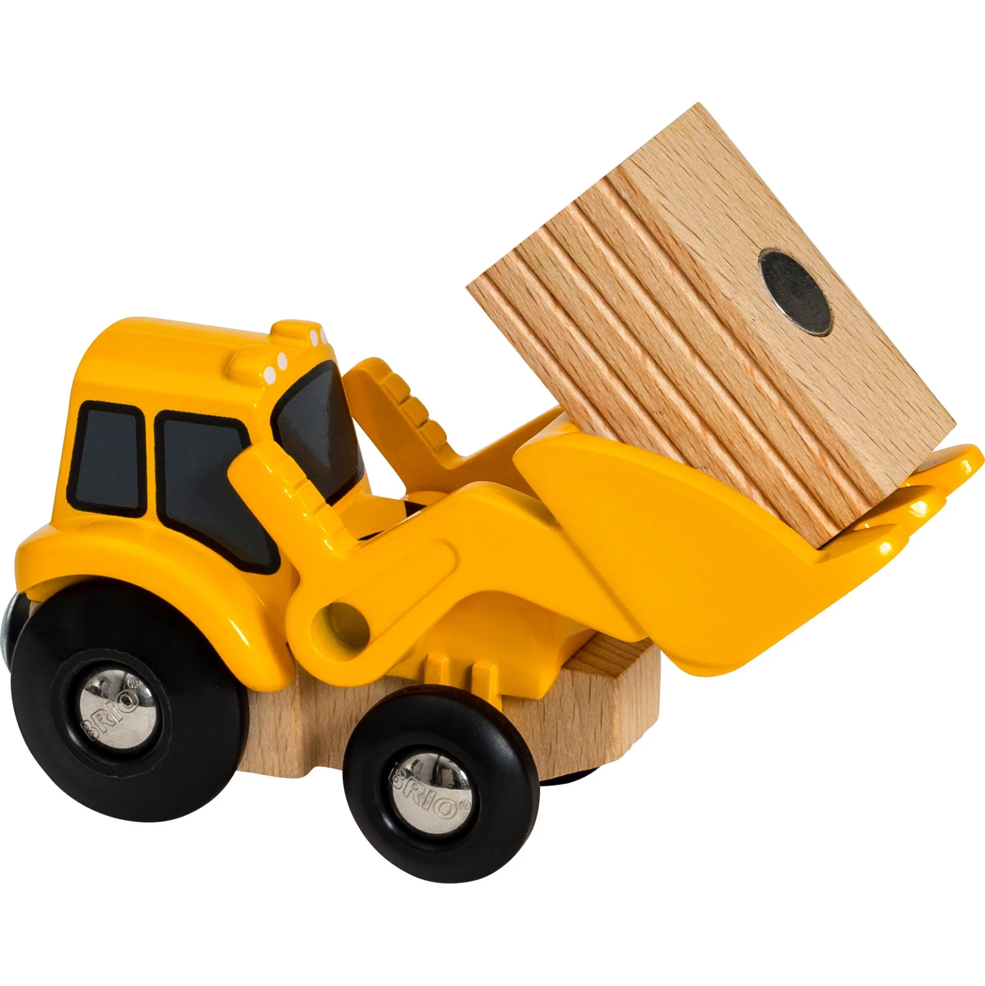 BRIO Frontlæsser med halmballe - BRIO-tog sæt- 33436